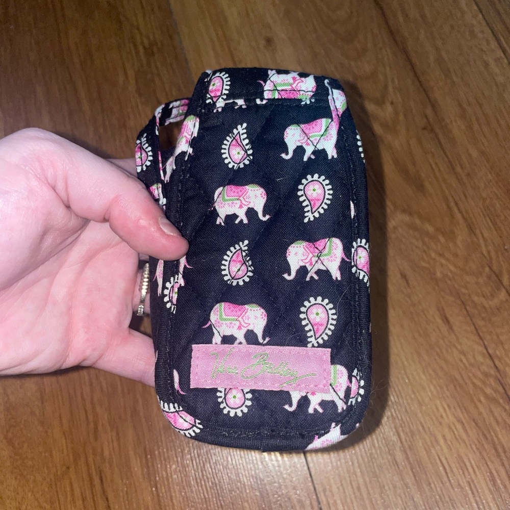 Vera Bradley Small Phone Case • Pink Elephants - Picture 4 of 4